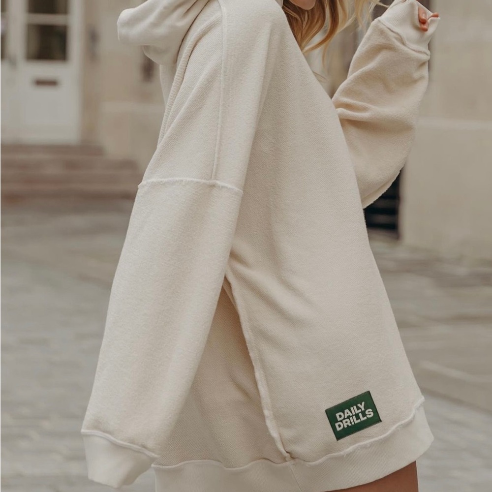 Daily drills oversized hoodie